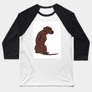 Rhodesian Ridgeback Baseball T-Shirt